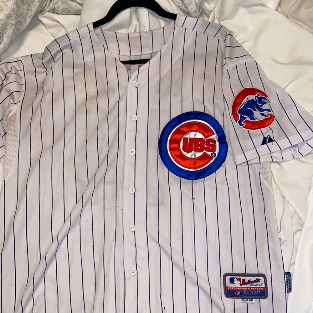 Men’s Chicago Cubs Anthony Rizzo Authentic Jersey